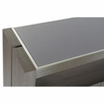 Anrichte DKD Home Decor   Grau Aluminium Kristall Eg Verre trempé 165 x 39 x 76 cm