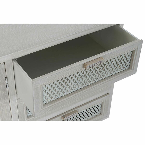 Anrichte DKD Home Decor   Weiß Holz Holz MDF 110 x 41 x 64 cm