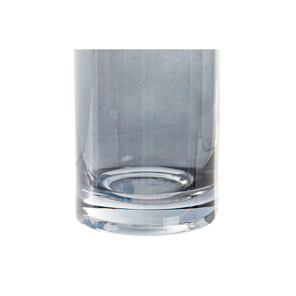 Vase DKD Home Decor Grau Gelb Kristall zweifarbig (6 x 6 x 18 cm)