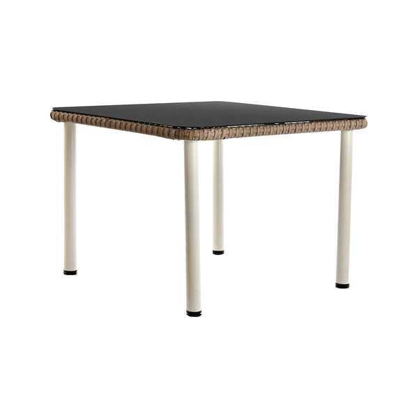 Gartenmöbel DKD Home Decor Weiß Hellbraun 190 x 190 x 70 cm