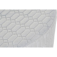 Fußstütze DKD Home Decor Polyester Himmelsblau Schwamm Holz MDF (55 x 55 x 35 cm)
