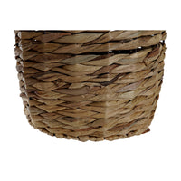 Korb-Set DKD Home Decor grün natürlich Boho 33 x 33 x 40 cm Rattan 4 Kg 2 Stücke