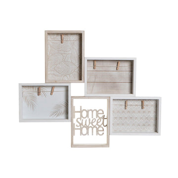 Fotorahmen DKD Home Decor Holz MDF (59 x 4 x 48 cm)