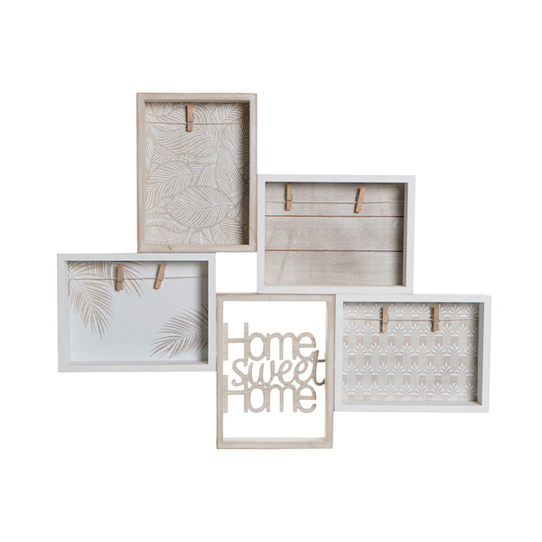 Fotorahmen DKD Home Decor Holz MDF (59 x 4 x 48 cm)