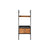 Regal DKD Home Decor Tanne natürlich Schwarz Metall 1 Regale (67 x 40 x 155 cm)