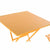 Tisch-Set mit 2 Stühlen DKD Home Decor 87 cm 60 x 60 x 75 cm