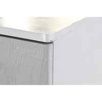 Schrank DKD Home Decor Weiß Gold Eisen Mango-Holz 85 x 45 x 110 cm BAR