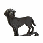 Dekorative Glocke DKD Home Decor Braun Dunkelbraun Schnur Eisen Katze Hund 14 x 15 x 24 cm (2 Stück)