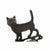 Dekorative Glocke DKD Home Decor Braun Dunkelbraun Schnur Eisen Katze Hund 14 x 15 x 24 cm (2 Stück)