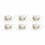Satz von Kaffeetassen DKD Home Decor Bunt Dolomite 180 ml