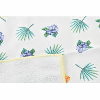 Küchentuch DKD Home Decor Grau Tropical 3 Stücke