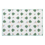Küchentuch DKD Home Decor Grau Tropical 3 Stücke