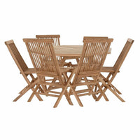 Tisch-Set mit Stühlen DKD Home Decor 90 cm 120 x 120 x 75 cm