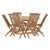 Tisch-Set mit Stühlen DKD Home Decor 90 cm 120 x 120 x 75 cm