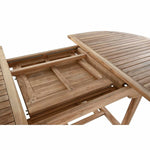 Esstisch DKD Home Decor Braun Ausziehbar Teakholz (180 x 120 x 75 cm)