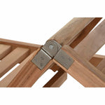 Solseng DKD Home Decor Braun Mit Rädern Teakholz (200 x 65 x 36 cm)