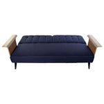 Schlafsofa DKD Home Decor Blau Braun Schwarz Metall Moderne Urban 203 x 87 x 81 cm