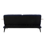 Schlafsofa DKD Home Decor Blau Braun Schwarz Metall Moderne Urban 203 x 87 x 81 cm