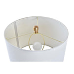 Tischlampe DKD Home Decor Weiß Gold Metall 50 W 220 V 36 x 36 x 52 cm