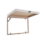 Dekorative Box DKD Home Decor Gelb Beige Rosa Holz MDF Blomster Vase Zähler (2 Stück)