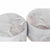 Fußstütze DKD Home Decor Grau PU Kiefer Tropical (30 x 30 x 30 cm) (2 Stück) (30 x 30 x 32 cm)