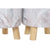 Fußstütze DKD Home Decor Grau PU Kiefer Tropical (30 x 30 x 30 cm) (2 Stück) (30 x 30 x 32 cm)