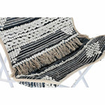 Gartenstuhl DKD Home Decor Weiß Schwarz Eisen 74 x 65 x 90 cm