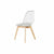 Esszimmerstuhl DKD Home Decor Weiß Holz Polycarbonat (Restauriert A)