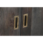 Anrichte DKD Home Decor Braun Metall Mango-Holz 122 x 38 x 76 cm