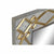 Wandspiegel DKD Home Decor Grau Gold Moderne 154 x 5 x 92 cm