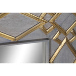 Wandspiegel DKD Home Decor Grau Gold Moderne 154 x 5 x 92 cm