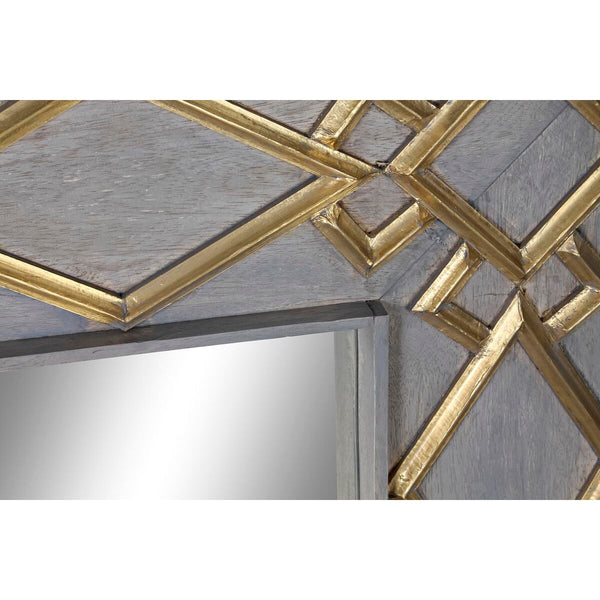 Wandspiegel DKD Home Decor Grau Gold Moderne 154 x 5 x 92 cm