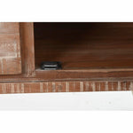 Anrichte DKD Home Decor natürlich Schwarz Metall Akazienholz (140 x 40 x 85 cm)