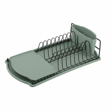 Abtropfsieb für die Spüle DKD Home Decor Metall PP Hellgrün (47,5 x 26,5 x 11 cm)