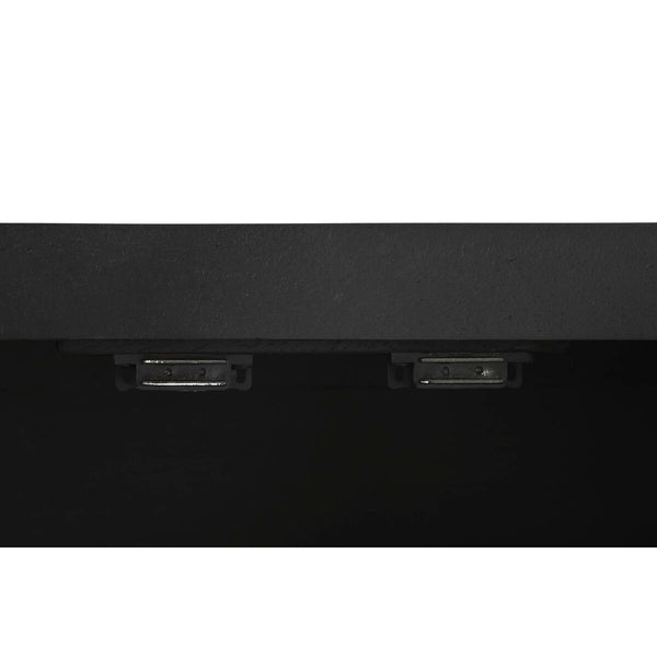 Anrichte DKD Home Decor Schwarz Rattan Mango-Holz 160 x 40 x 90 cm