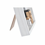 Fotorahmen DKD Home Decor Urban Kristall Holz Braun Weiß Häuser (22 x 3,5 x 17 cm)