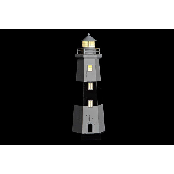 Leuchtende Dekoration DKD Home Decor 16 x 14 x 42 cm Holz Leuchtturm