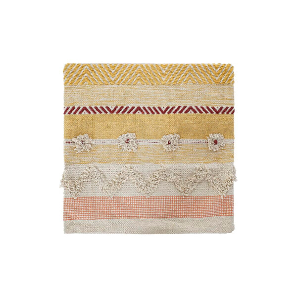 Kissenbezug DKD Home Decor Bunt Randbereich Boho (60 x 60 x 2 cm)