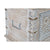 Truhe DKD Home Decor 88 x 40 x 45 cm Weiß Messing Mango-Holz