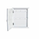 Schlüsselschrank DKD Home Decor Weiß Holz MDF (22 x 6 x 26 cm)