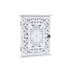 Schlüsselschrank DKD Home Decor Weiß Holz MDF (22 x 6 x 26 cm)