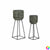 Satz Blumentöpfe DKD Home Decor Abgenutzt 32 x 32 x 84 cm Metall (2 Stück)