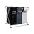 Korb für schmutzige Wäsche DKD Home Decor Biegsam Dreifach Metall Polyester (67 x 33 x 61 cm)
