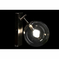 Wandleuchte DKD Home Decor 25W Kristall Silberfarben Metall 220 V (20 x 25 x 27 cm)