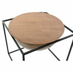 Beistelltisch DKD Home Decor Braun Schwarz Holz Metall 64 x 64 x 62,5 cm