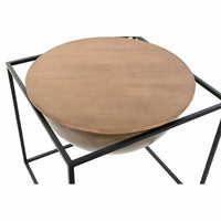 Beistelltisch DKD Home Decor Braun Schwarz Holz Metall 64 x 64 x 62,5 cm