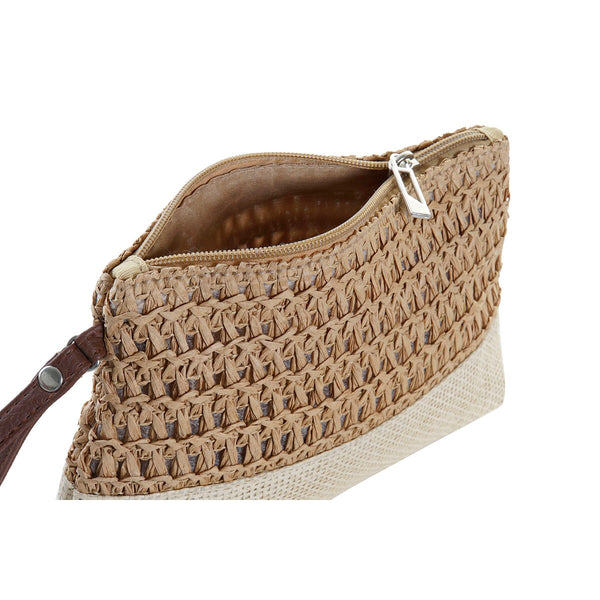 Kulturbeutel DKD Home Decor Faser Gelb Blau Weiß Rot Beige (4 Stück)