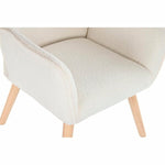 Sessel DKD Home Decor Creme natürlich 65 x 75 x 96 cm