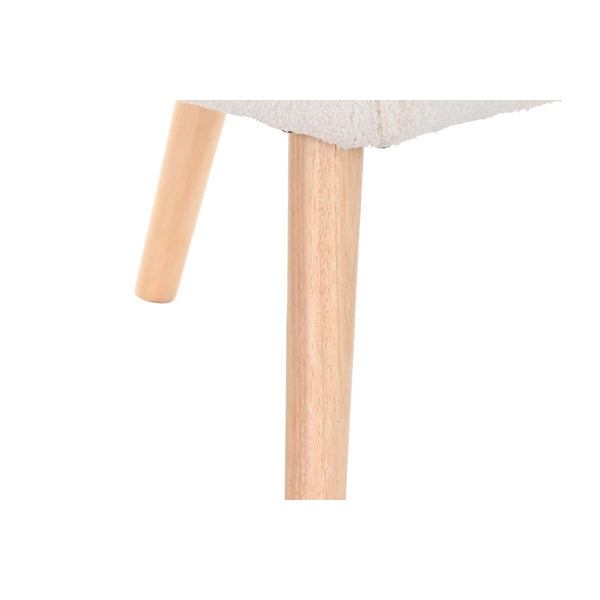 Sessel DKD Home Decor Creme natürlich 65 x 75 x 96 cm