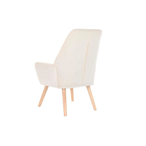 Sessel DKD Home Decor Creme natürlich 65 x 75 x 96 cm